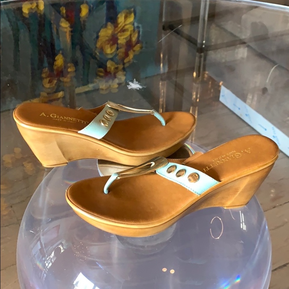 Platform Sandals by A Giannetti Made in Italy